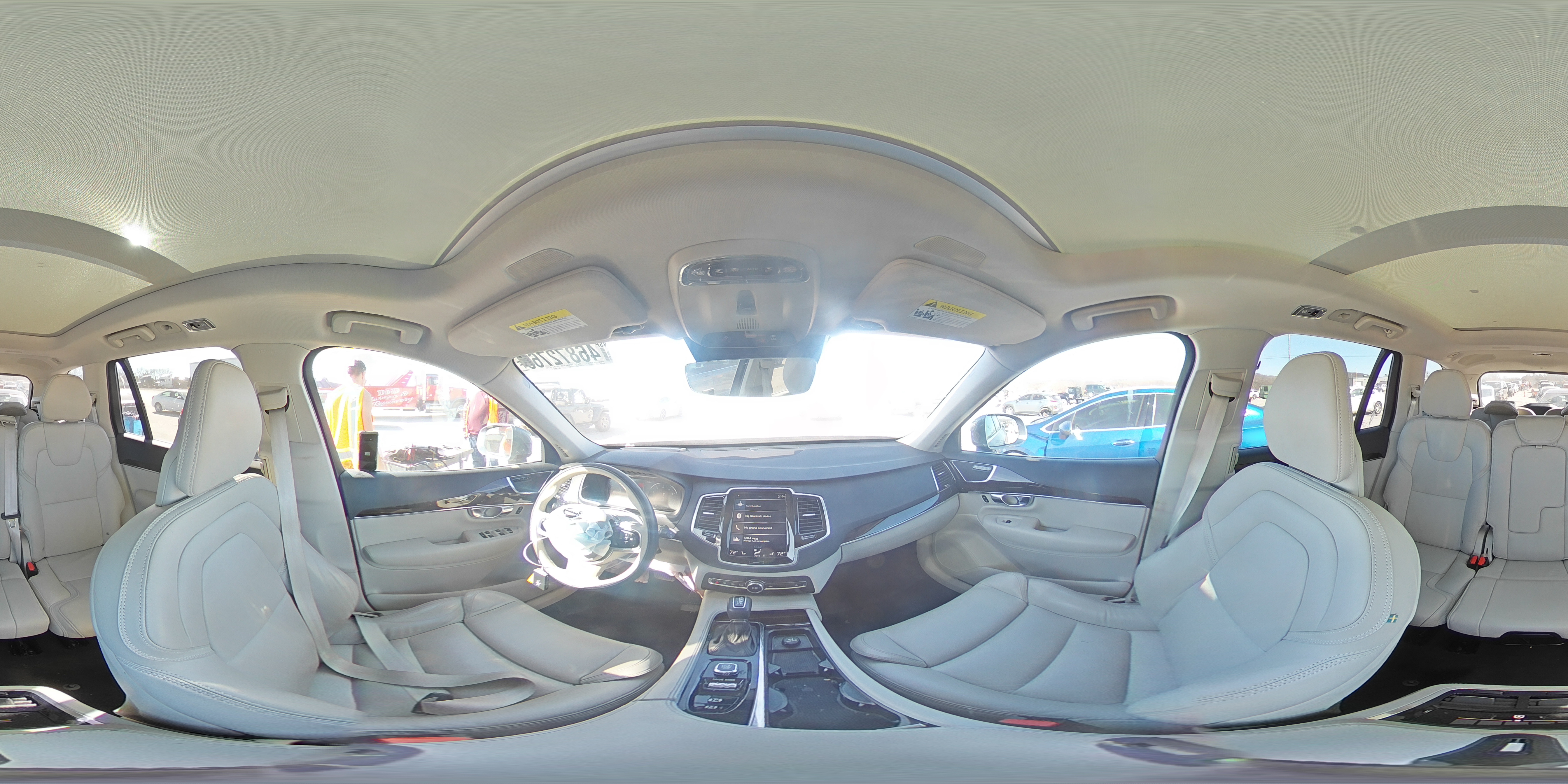 2018 Volvo XC90 VIN YV4102CK3J1343052 Copart auction photo, front end damage thumbnail 14