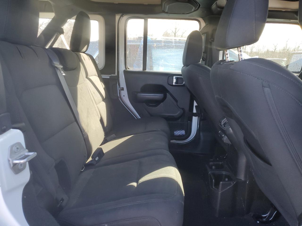 2018 Jeep Wrangler VIN 1C4HJXDG0JW280985 Copart auction photo, rear end / side damage thumbnail 11
