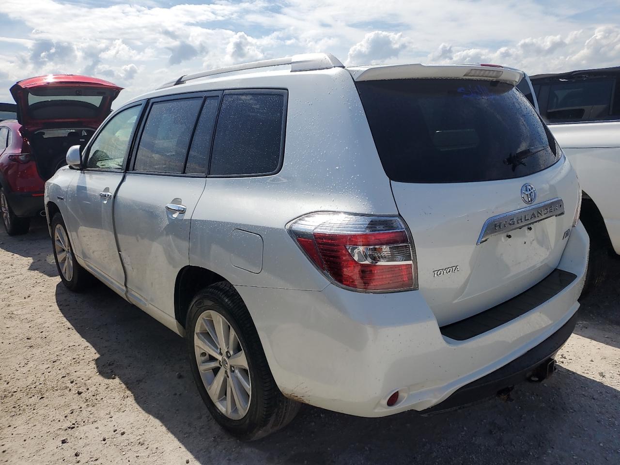 2008 Toyota Highlander VIN JTEEW44A082022624 Copart auction photo, water/flood damage thumbnail 2
