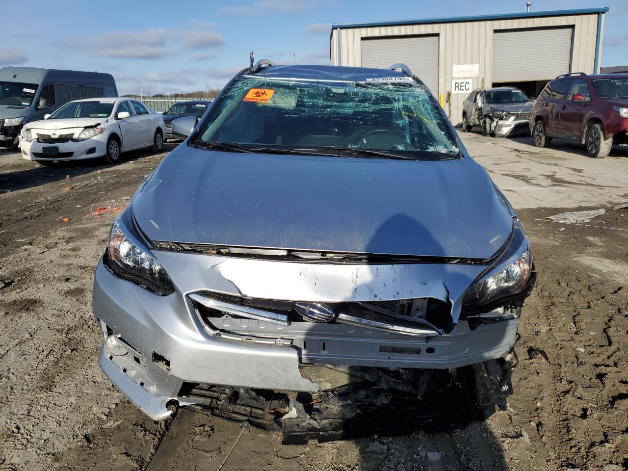2020 Subaru Impreza VIN 4S3GTAV60L3729482 Copart auction photo, rollover damage thumbnail 5