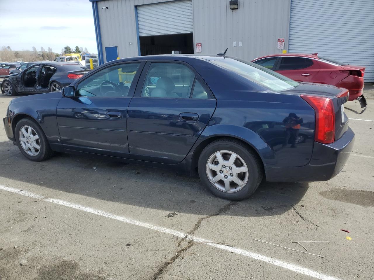 2007 Cadillac CTS VIN 1G6DP577370182139 Copart auction photo, water/flood damage thumbnail 2