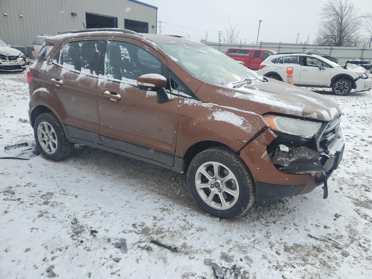 2019 Ford EcoSport VIN MAJ6S3GL1KC283330 Copart auction photo, front end damage thumbnail 4
