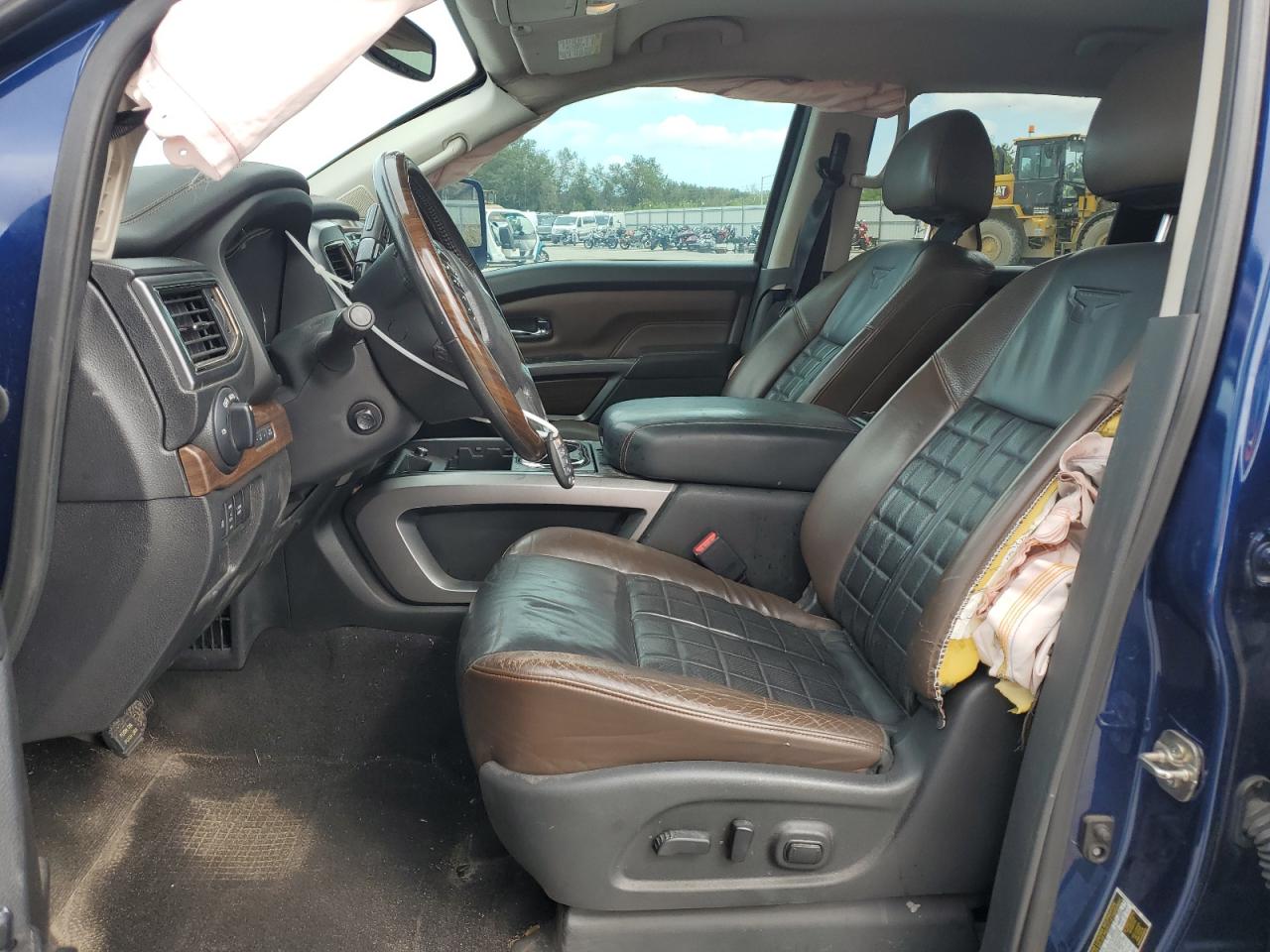 2016 Nissan Titan VIN 1N6BA1F25GN503098 Copart auction photo, rear end damage thumbnail 7