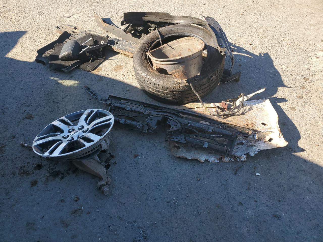 2023 Ford Expedition VIN 1FMJK1H86PEA43068 Copart auction photo, all over damage thumbnail 15