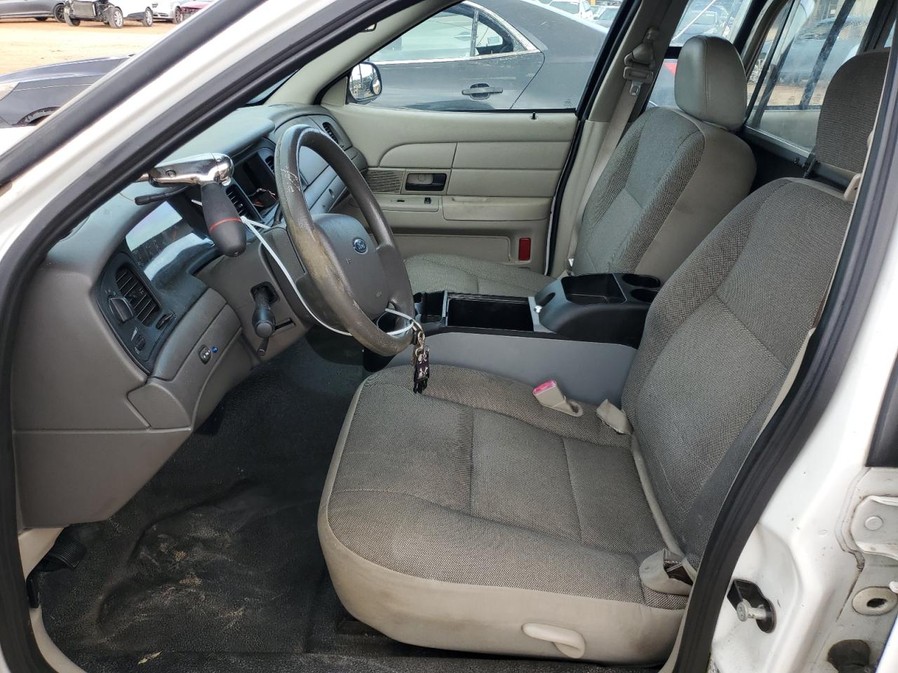 2009 Ford Crown Victoria VIN 2FAHP71V89X142652 Copart auction photo, side damage thumbnail 7