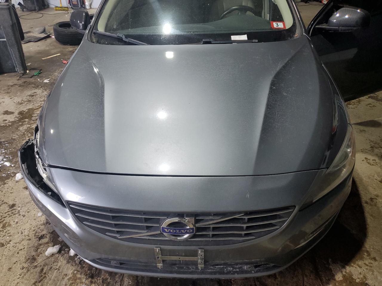 2016 Volvo S60 VIN YV1612TK1G2410976 Copart auction photo, side / front end damage thumbnail 11