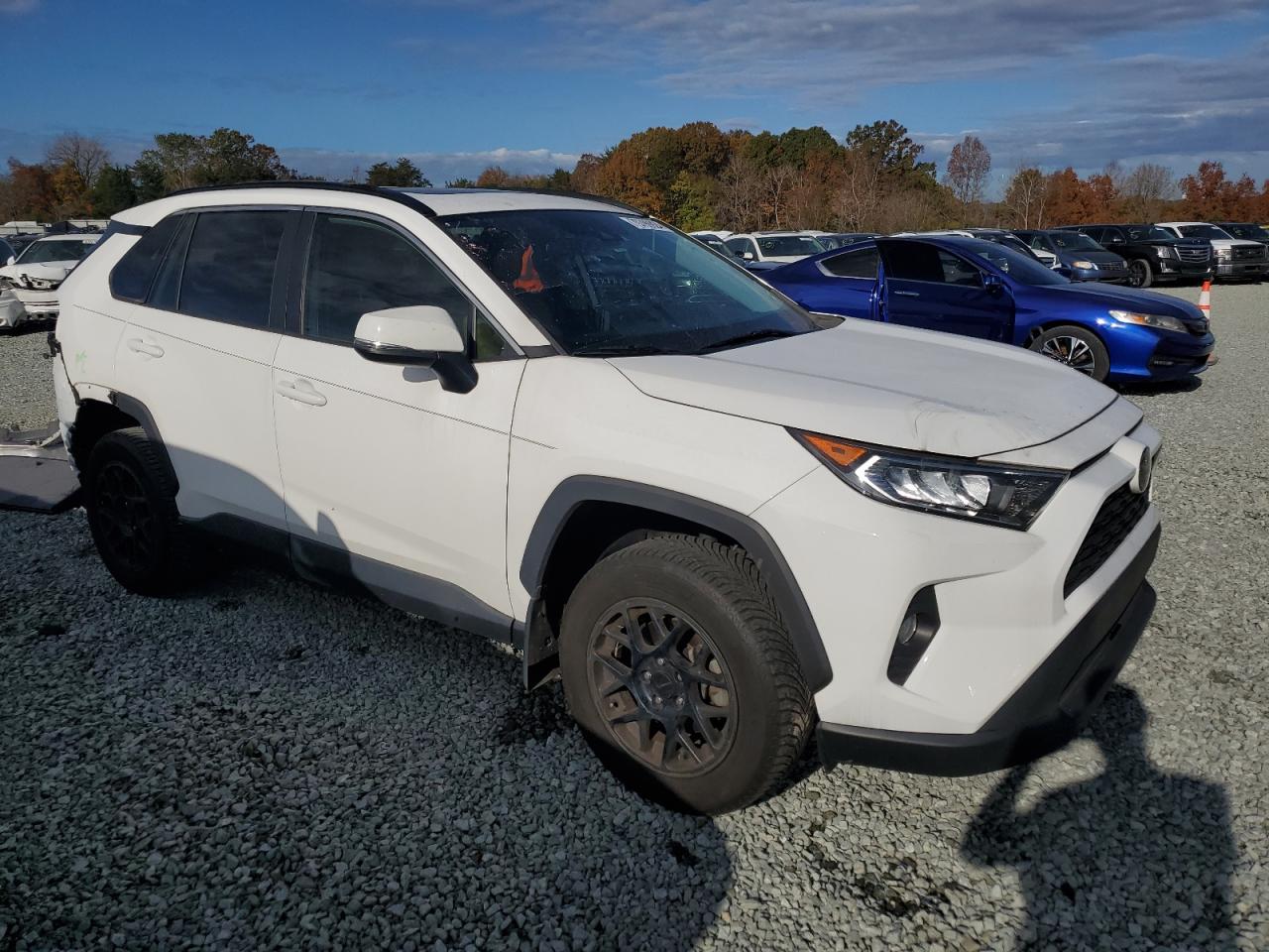 2020 Toyota RAV 4 VIN 2T3P1RFV8LC139653 Copart auction photo, rear end damage thumbnail 4
