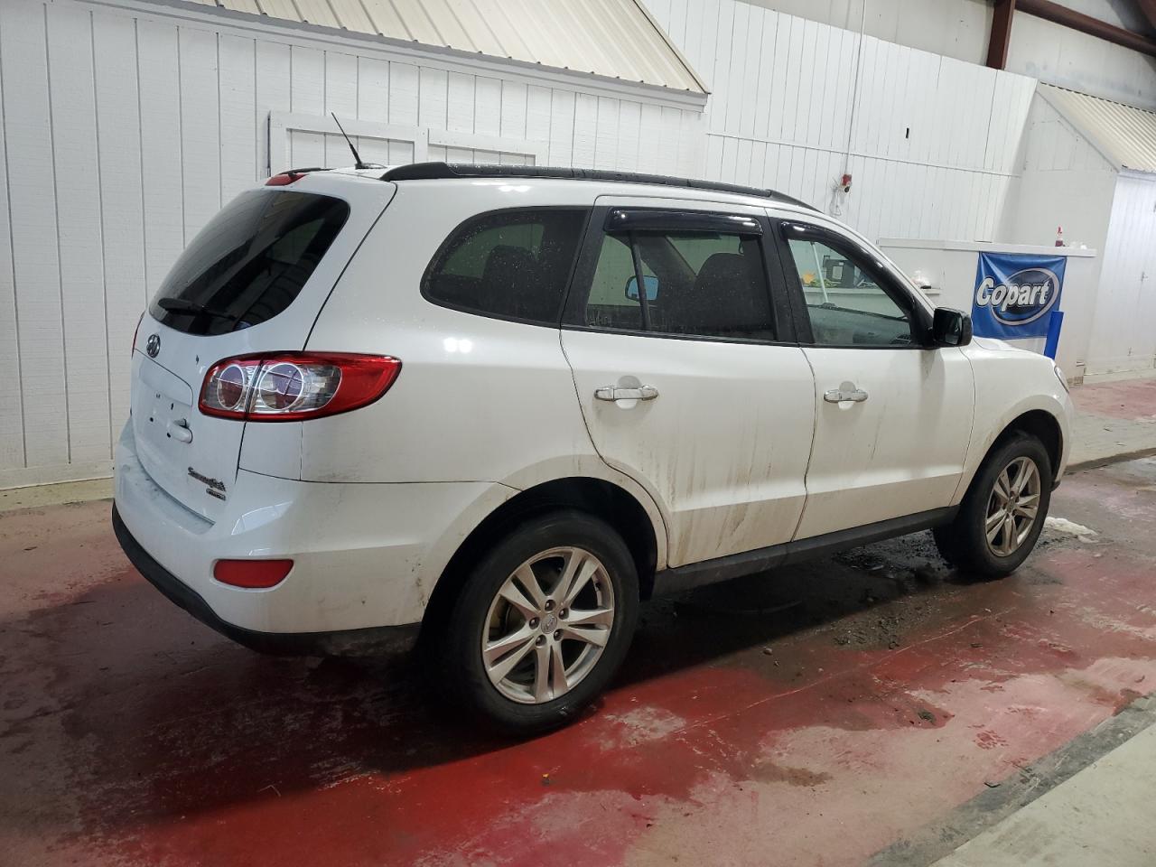 2010 Hyundai Santa Fe VIN 5NMSGDAB6AH416972 Copart auction photo, rear end damage thumbnail 3