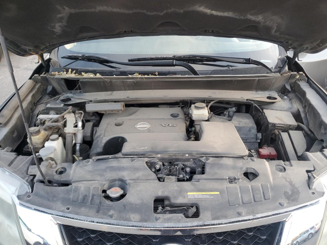 2015 Nissan Pathfinder VIN 5N1AR2MN0FC672297 Copart auction photo, side damage thumbnail 12