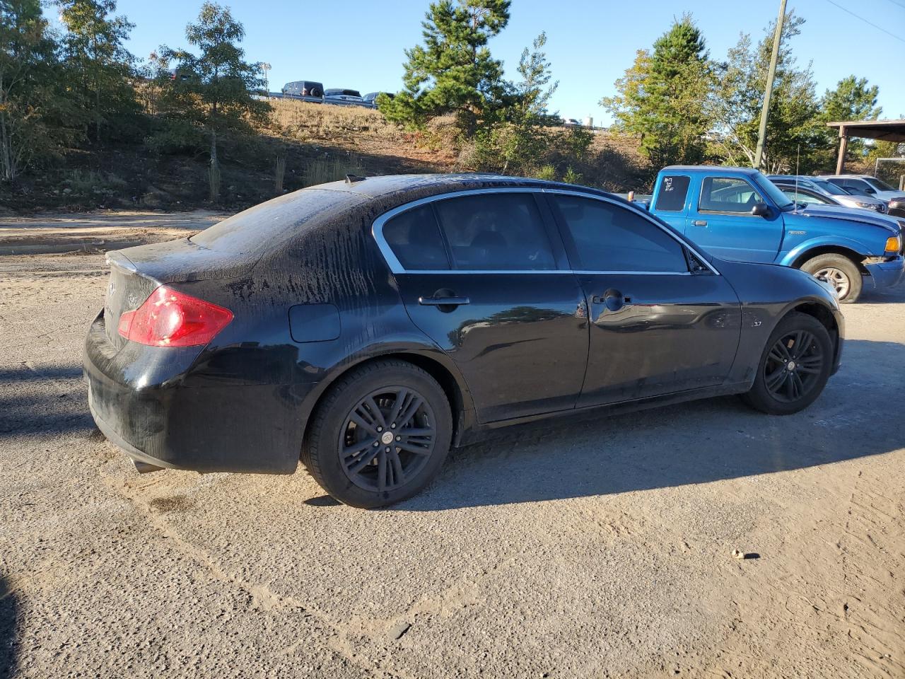 2015 Infiniti Q40 VIN JN1CV6AR5FM522612 Copart auction photo, front end damage thumbnail 3