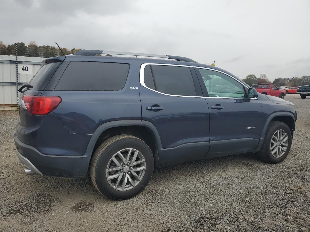 2018 GMC Acadia VIN 1GKKNLLS0JZ123808 Copart auction photo, front end damage thumbnail 3