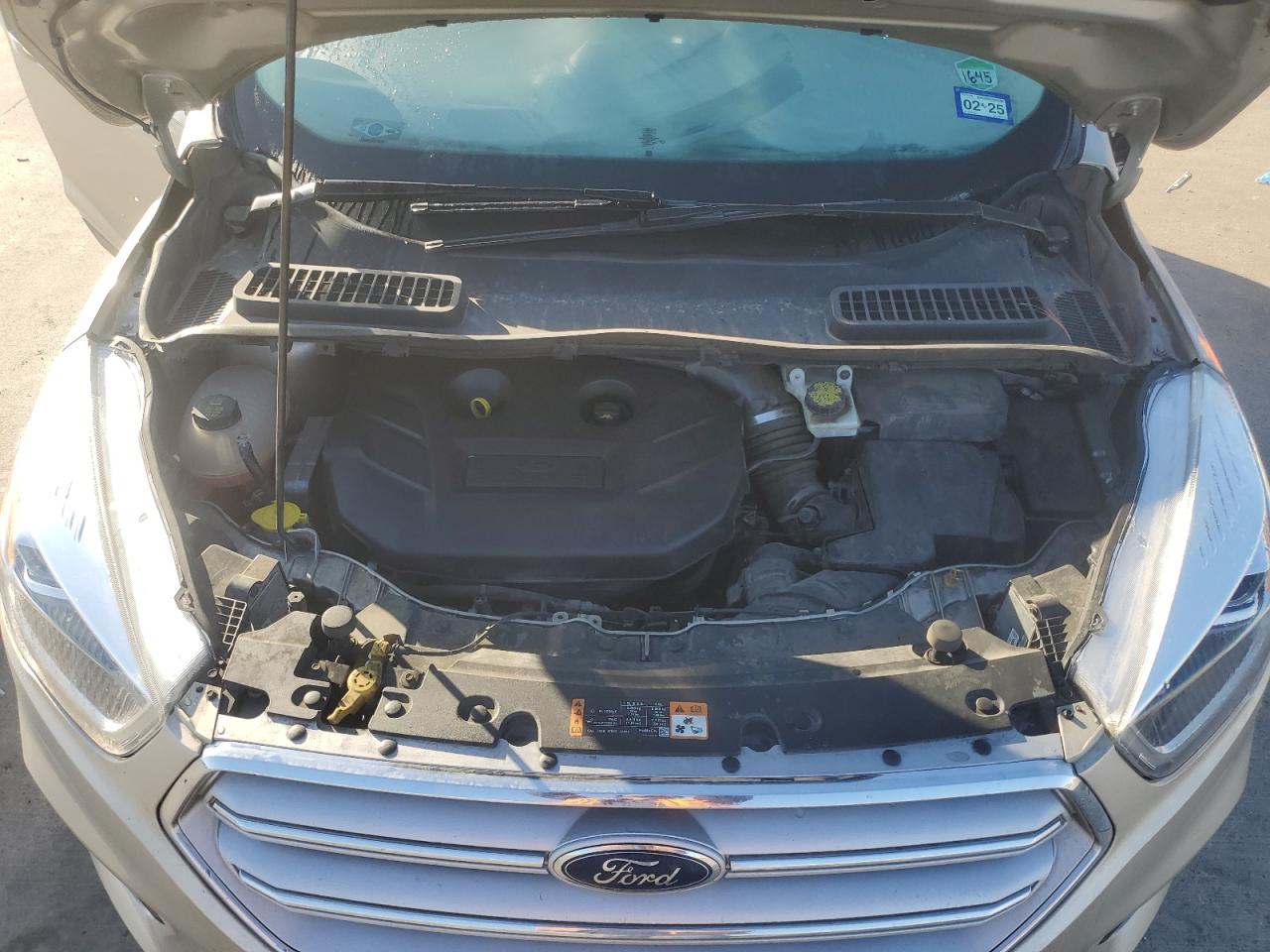 2018 Ford Escape VIN 1FMCU0J93JUB67778 Copart auction photo, side / hail damage thumbnail 12