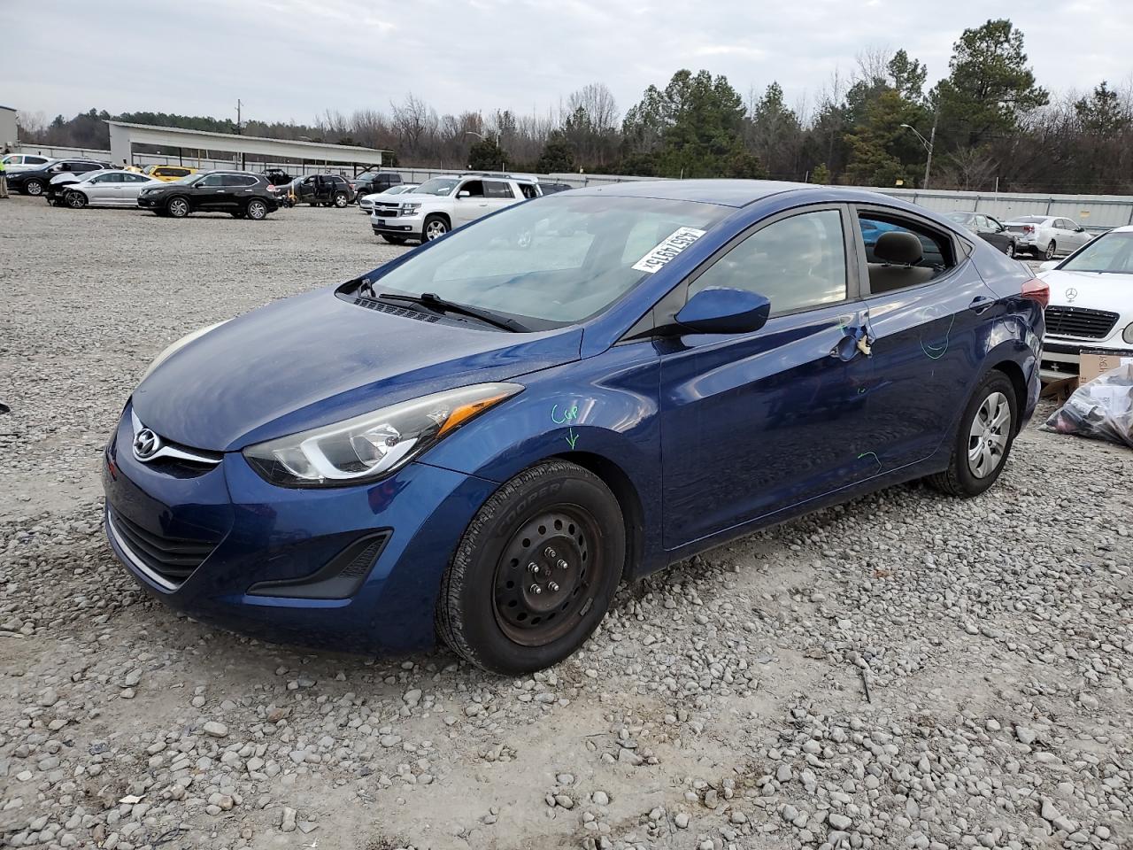 2016 Hyundai Elantra VIN 5NPDH4AE4GH784918