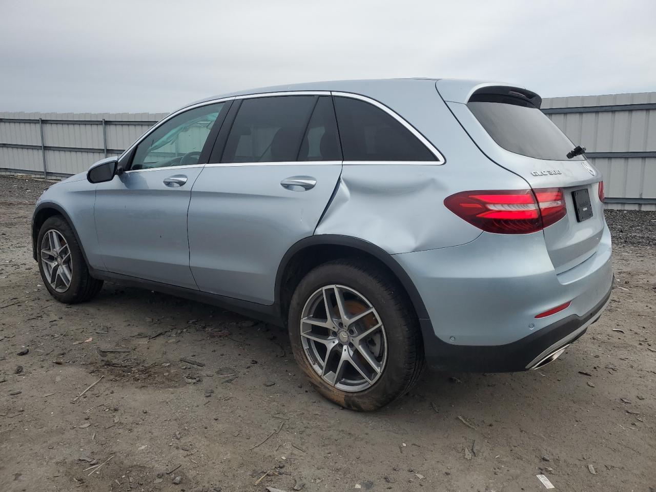 2017 Mercedes-Benz GLC VIN WDC0G4JB9HF117145 Copart auction photo, all over damage thumbnail 2