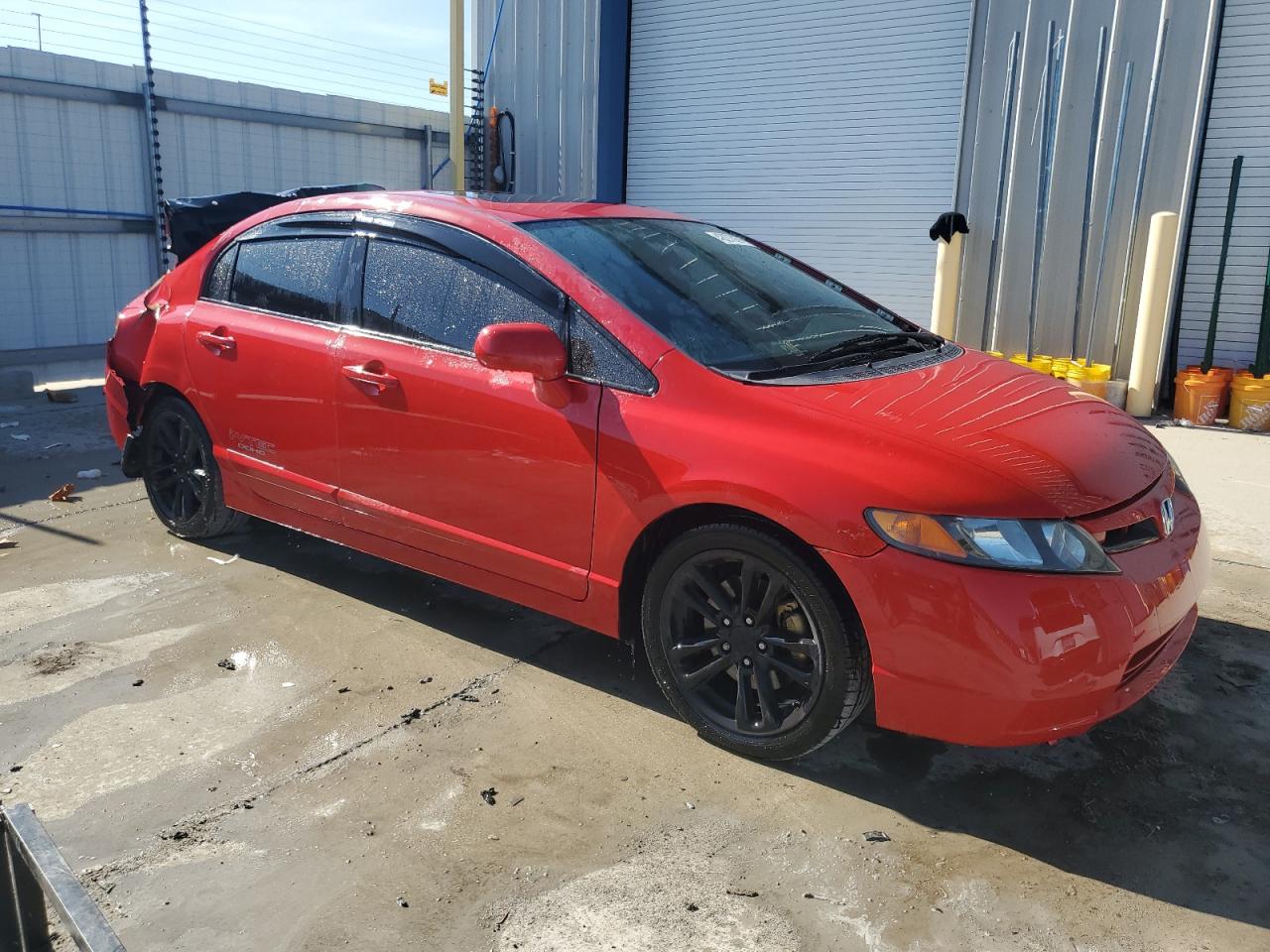 2008 Honda Civic VIN 2HGFA55558H704969 Copart auction photo, rear end / minor dent/scratches damage thumbnail 4