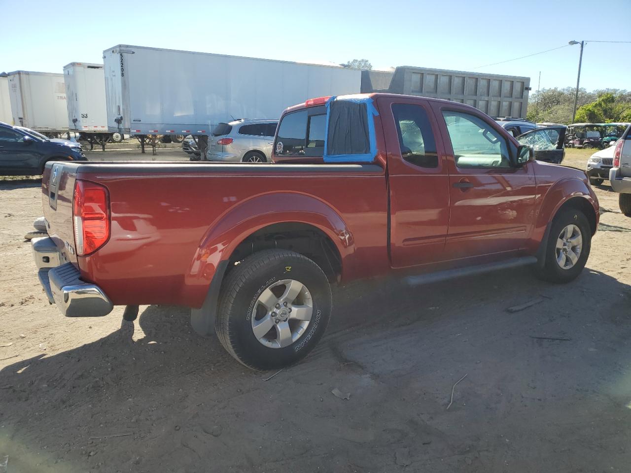 2012 Nissan Navara (Frontier) VIN 1N6AD0CW9CC459293 Copart auction photo, front end / side damage thumbnail 3