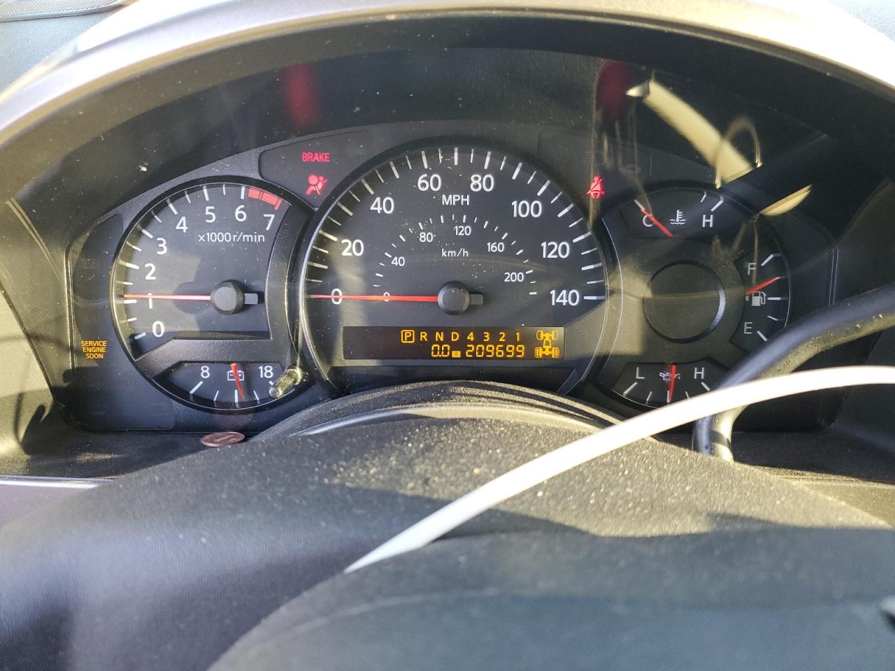 2007 Nissan Titan VIN 1N6BA06B47N210805 Copart auction photo, water/flood damage thumbnail 9