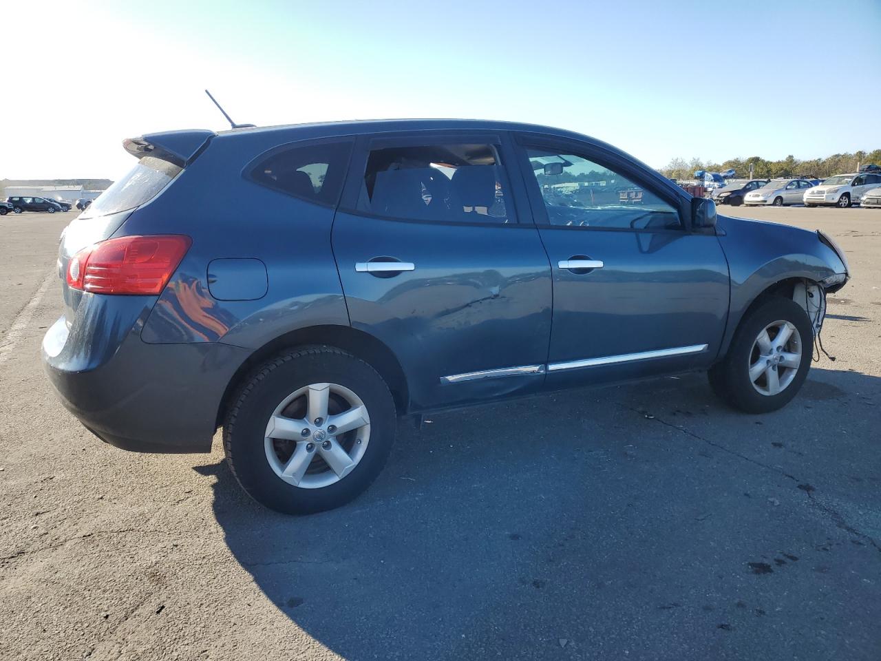 2013 Nissan Rogue VIN JN8AS5MV1DW114095 Copart auction photo, front end / side damage thumbnail 3