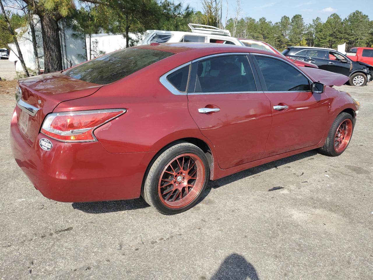 2015 Nissan Altima VIN 1N4AL3AP6FC450709 Copart auction photo, front end damage thumbnail 3