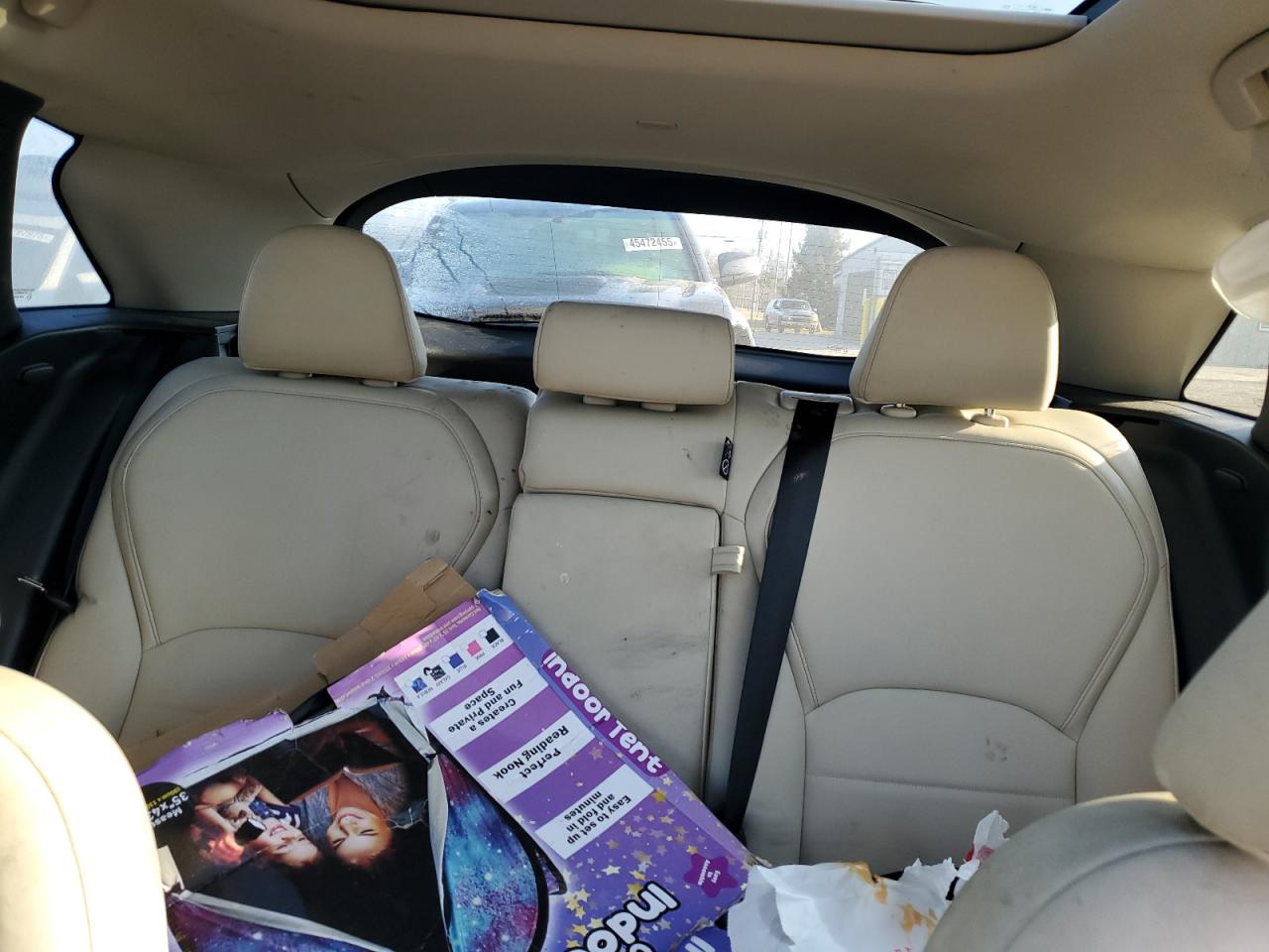 2019 Infiniti QX50 VIN 3PCAJ5M33KF147808 Copart auction photo, front end / undercarriage damage thumbnail 10