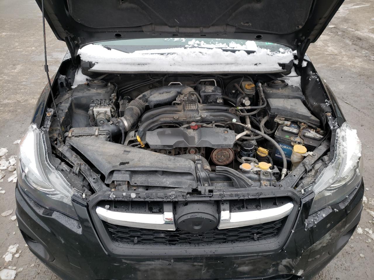 2013 Subaru Impreza VIN JF1GJAB67DH014705 Copart auction photo, side / rear end damage thumbnail 11