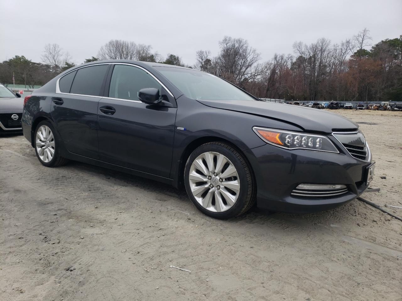 2016 Acura RLX VIN JH4KC2F96GC000285 Copart auction photo, front end damage thumbnail 4