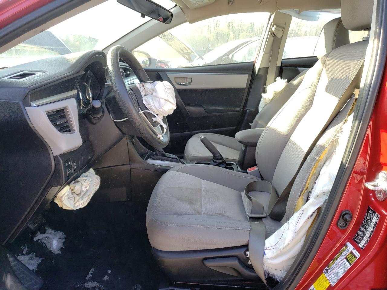 2014 Toyota Corolla VIN 5YFBURHE9EP092112 Copart auction photo, front end damage thumbnail 7