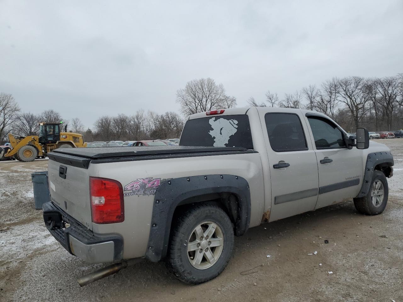 2008 Chevrolet Silverado VIN 2GCEK13CX81320048 Copart auction photo, front end / rear end damage thumbnail 3