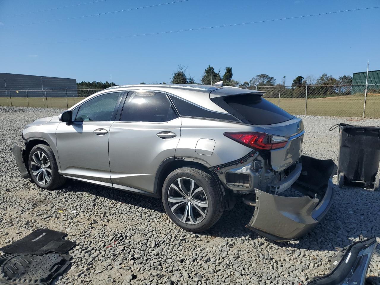 2017 Lexus RX VIN 2T2BZMCAXHC123523 Copart auction photo, partial repair damage thumbnail 2