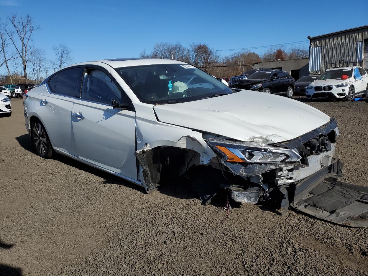 2019 Nissan Altima VIN 1N4BL4DV5KC140498 Copart auction photo, front end / side damage thumbnail 4