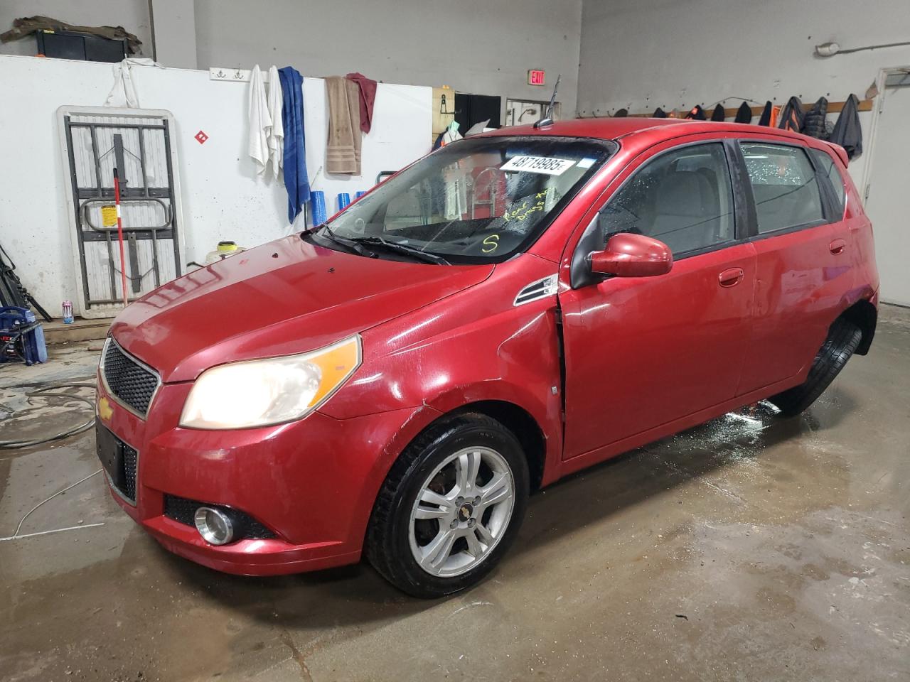 2009 Chevrolet Aveo VIN KL1TG66E29B300033 - Copart auction photo
