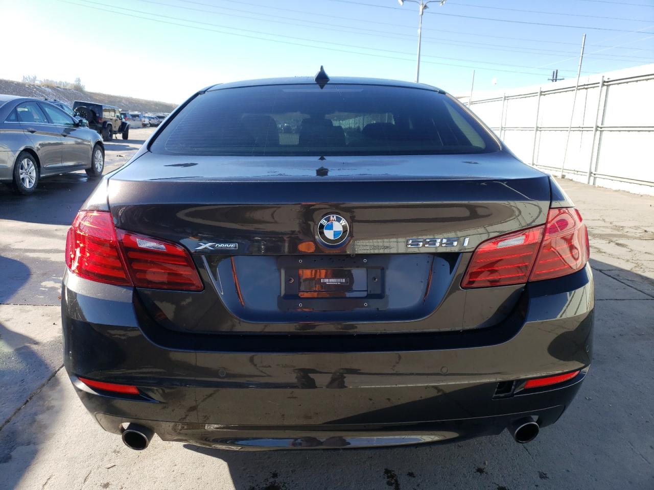 2016 BMW 5er VIN WBA5B3C52GG261086 Copart auction photo, hail / minor dent/scratches damage thumbnail 6