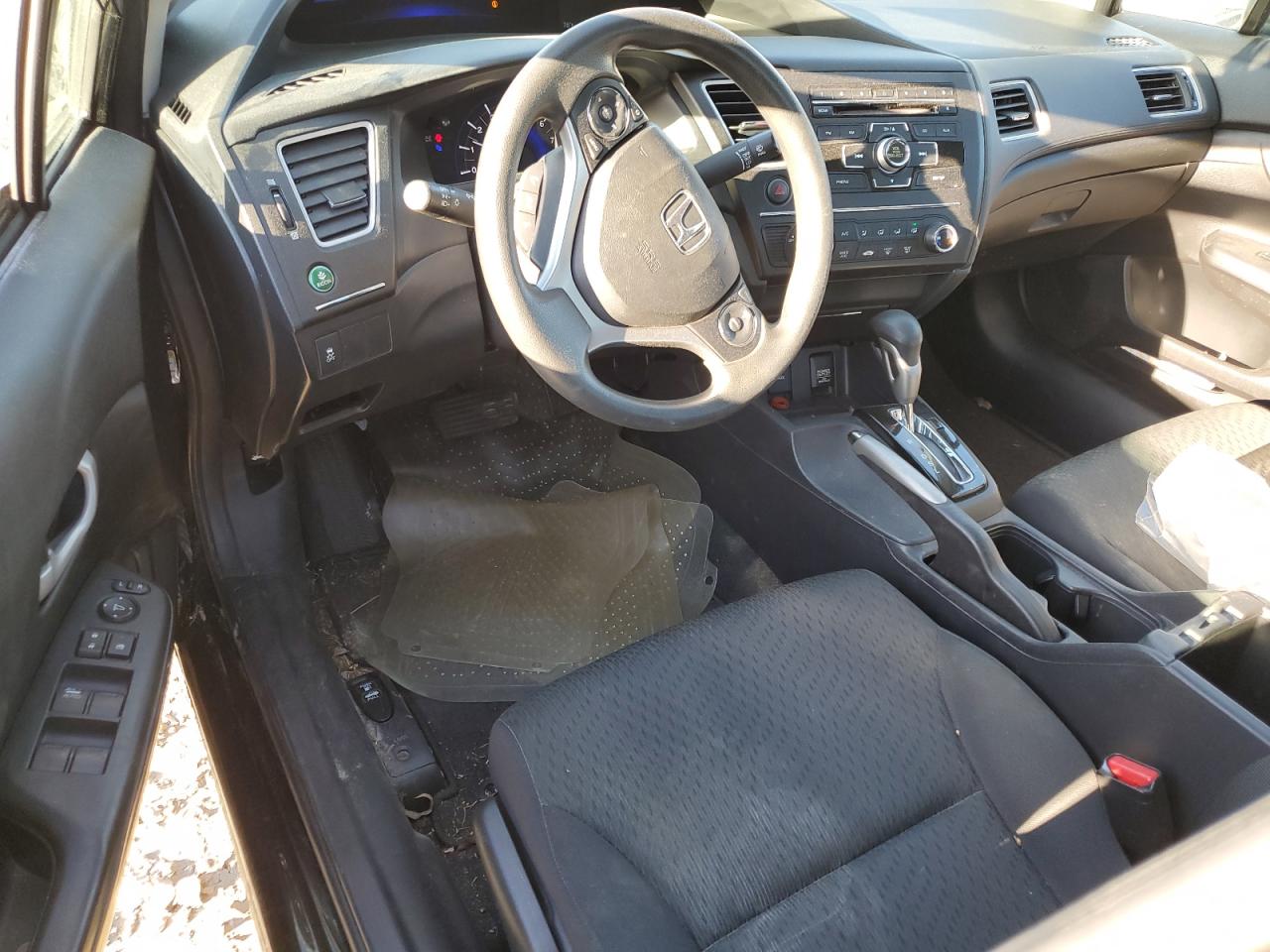 2014 Honda Civic VIN 19XFB2F51EE062461 Copart auction photo, front end / side damage thumbnail 8