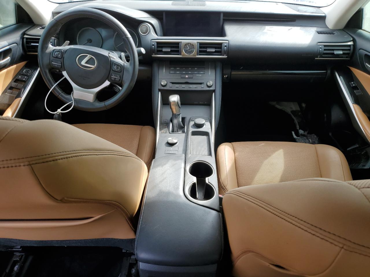 2019 Lexus IS VIN JTHBA1D22K5090750 Copart auction photo, water/flood damage thumbnail 8