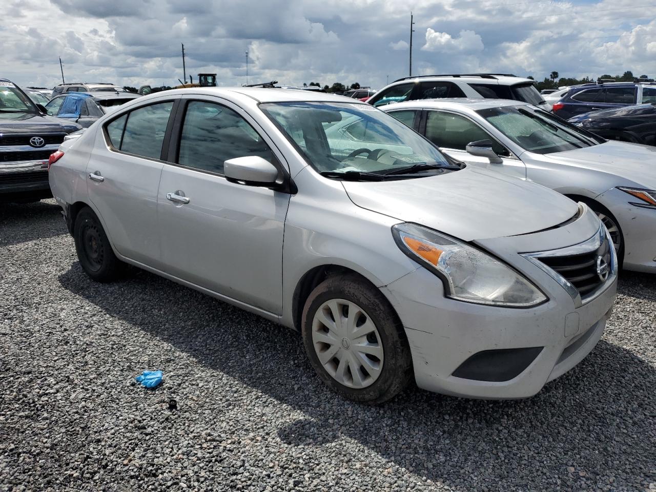 2018 Nissan Versa VIN 3N1CN7AP3JK418861 Copart auction photo, rear end / front end damage thumbnail 4