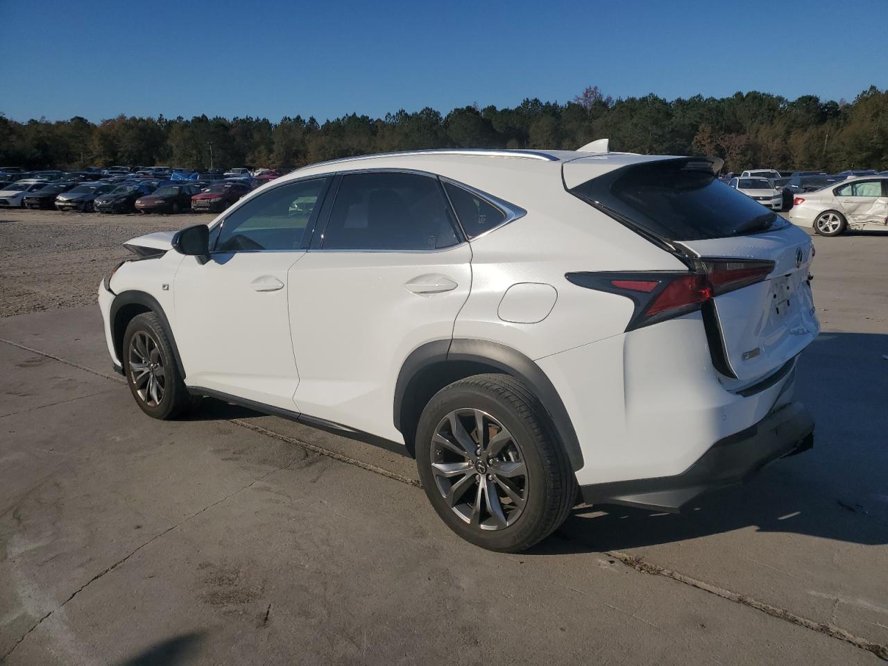 2021 Lexus NX VIN JTJSARBZ6M2192389 Copart auction photo, all over damage thumbnail 2