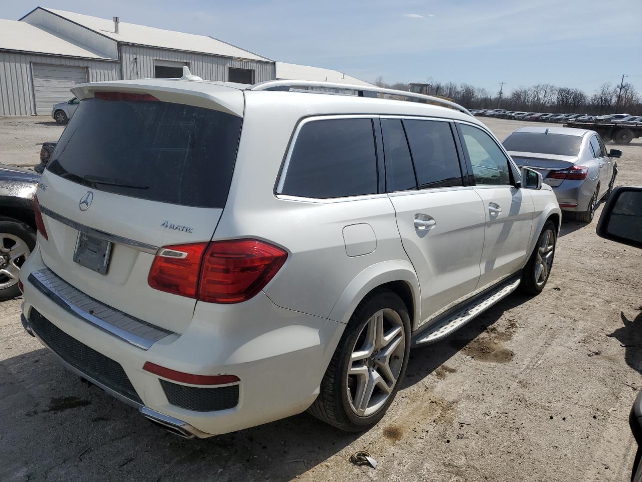 2014 Mercedes-Benz GL-klasse VIN 4JGDF7DE6EA341768 Copart auction photo, mechanical damage thumbnail 3