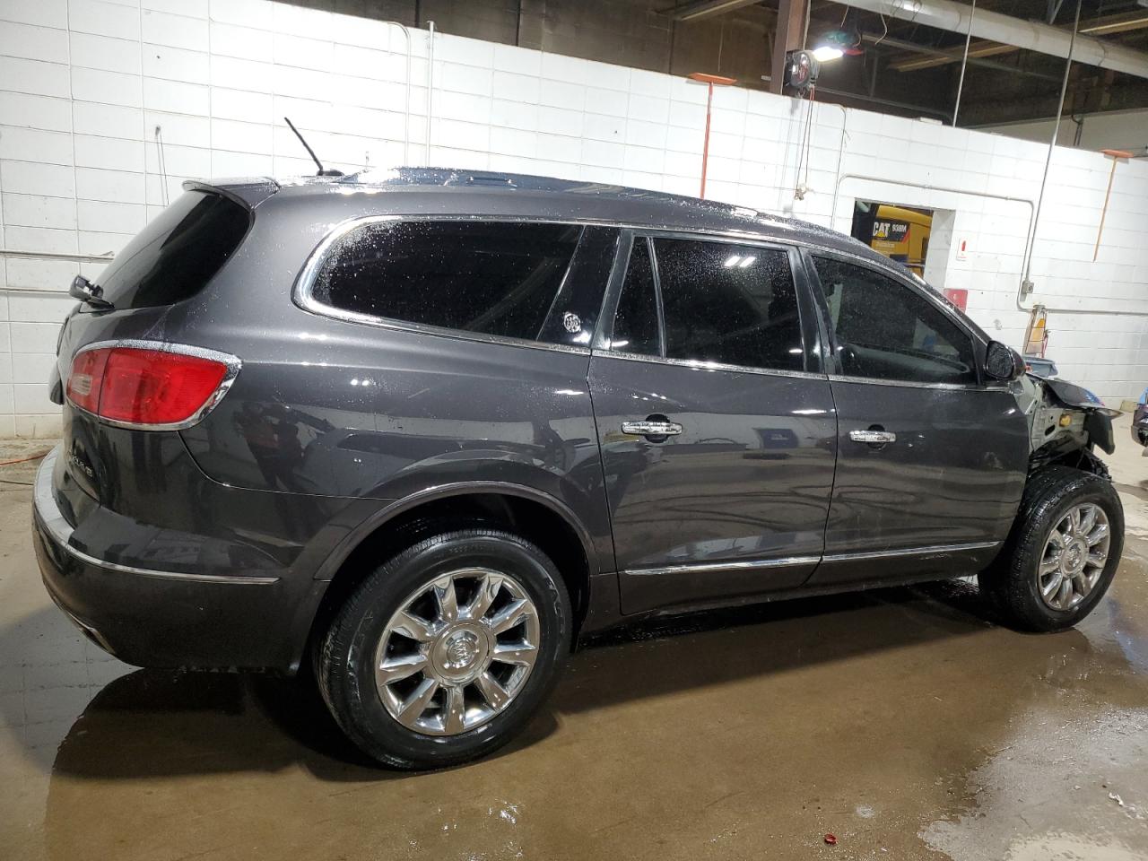 2014 Buick Enclave VIN 5GAKRBKD1EJ295607 Copart auction photo, front end damage thumbnail 3