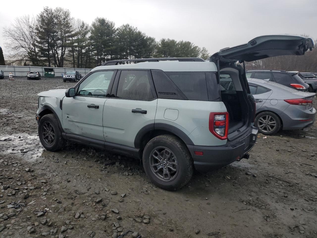 2023 Ford Bronco VIN 3FMCR9B67PRD25839 Copart auction photo, side damage thumbnail 2