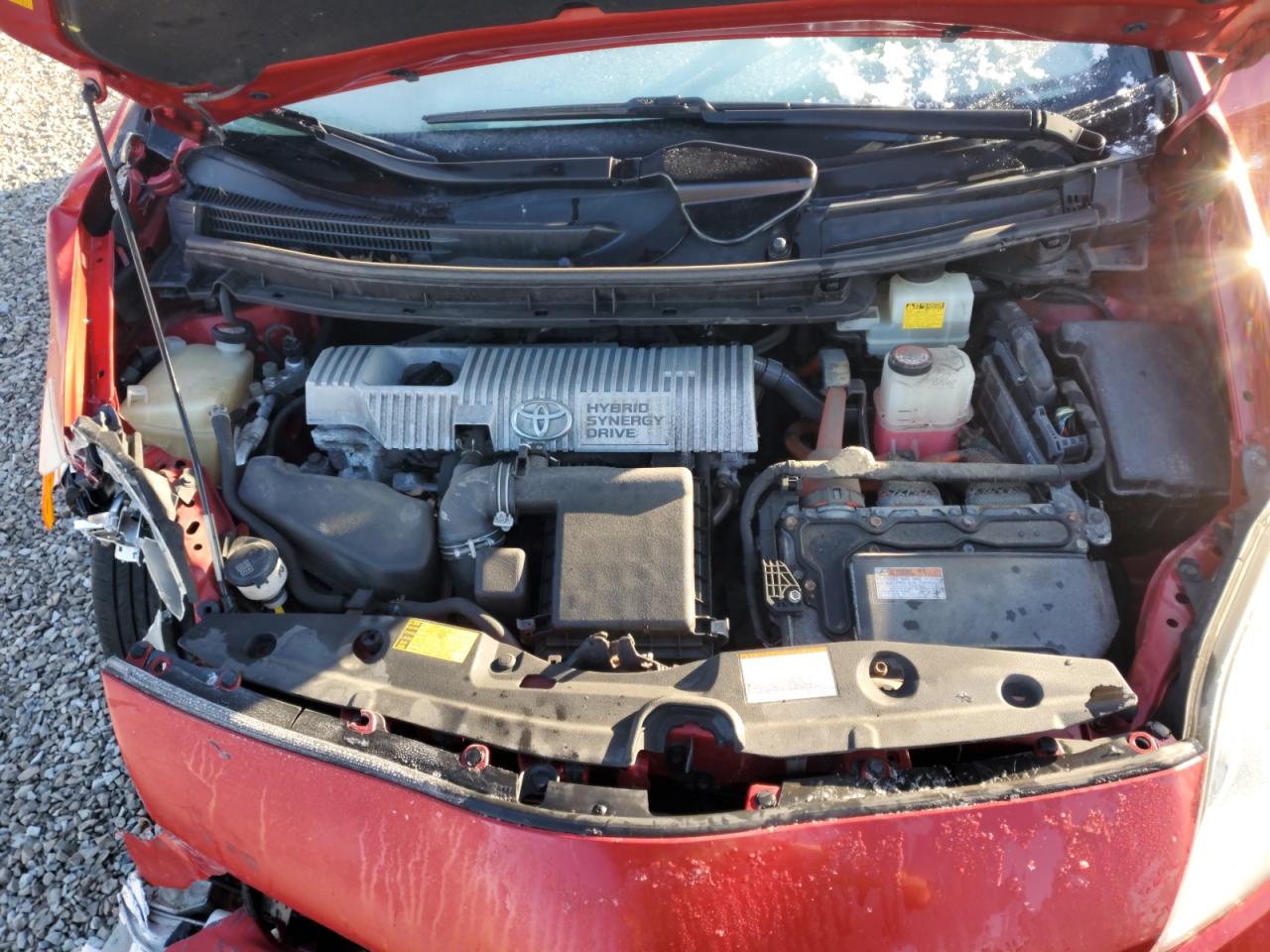 2015 Toyota Prius VIN JTDKN3DU7F0425619 Copart auction photo, front end damage thumbnail 13