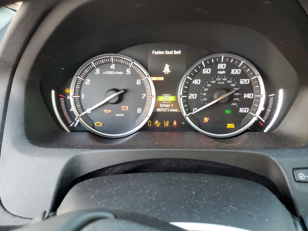 2020 Acura TLX VIN 19UUB2F49LA004288 Copart auction photo, front end / mechanical damage thumbnail 9