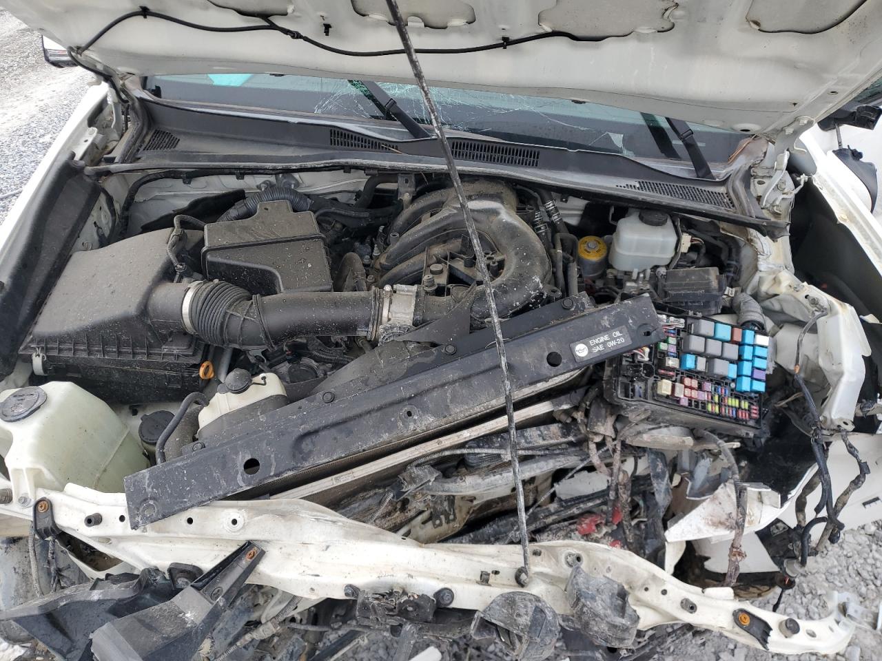 2017 Toyota Tacoma VIN 5TFSZ5AN0HX056285 Copart auction photo, all over damage thumbnail 11