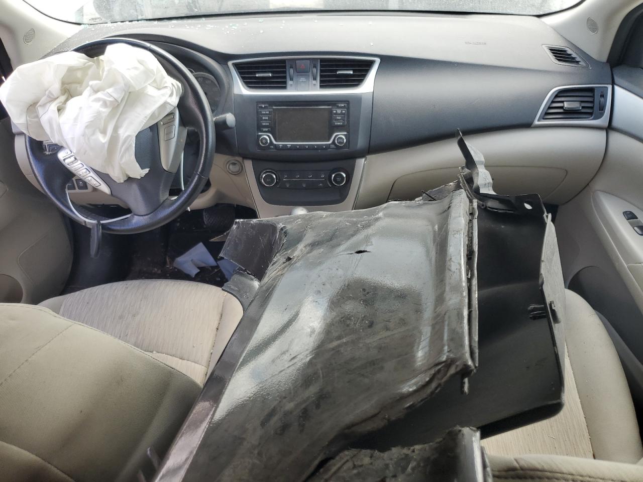 2015 Nissan Sentra VIN 3N1AB7AP7FY287972 Copart auction photo, all over damage thumbnail 8