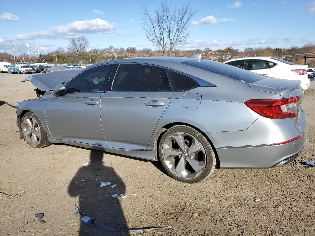 2018 Honda Accord VIN 1HGCV1F99JA031979 Copart auction photo, front end / minor dent/scratches damage thumbnail 2
