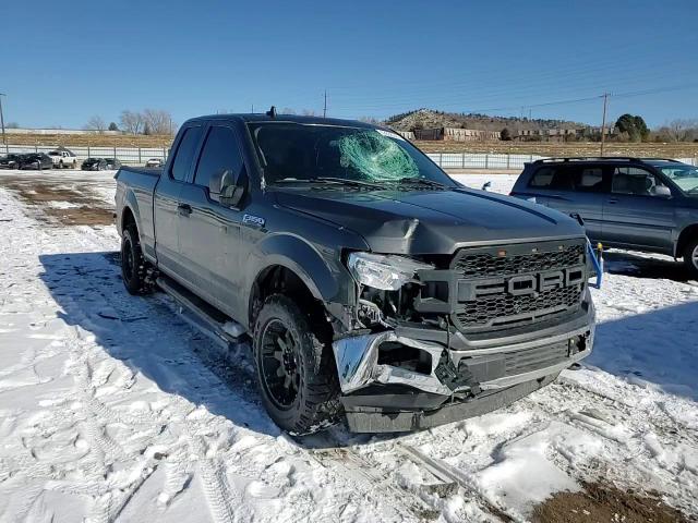 2019 Ford F-150 VIN 1FTFX1E51KKC15815 Copart auction photo, front end / rear end damage thumbnail 10