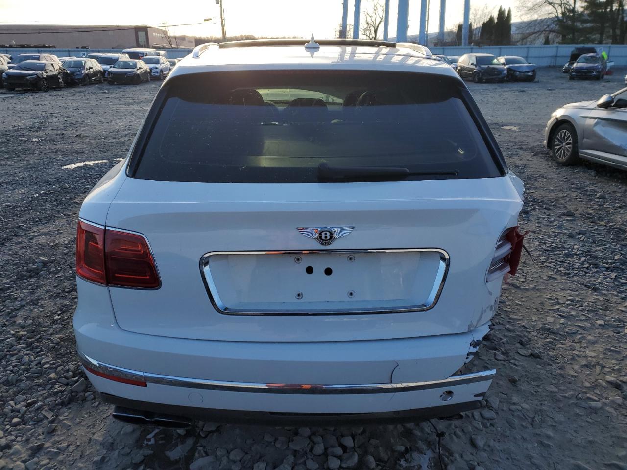 2020 Bentley Bentayga VIN SJAAM2ZV2LC028213 Copart auction photo, front end / rear end damage thumbnail 6