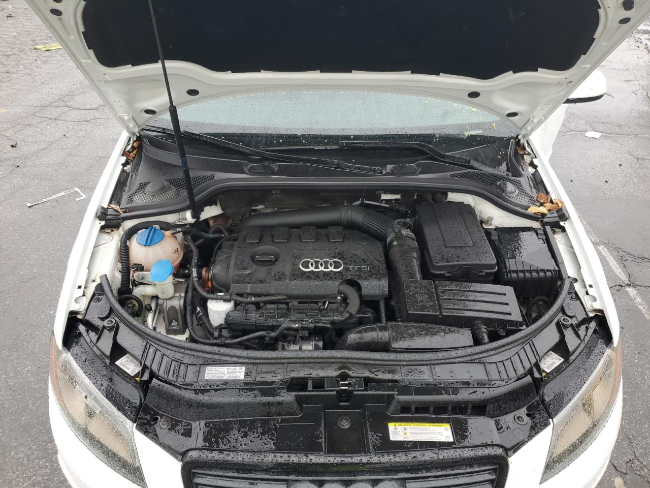 2012 Audi A3 VIN WAUKEAFM6CA038192 Copart auction photo, rear end / front end damage thumbnail 13