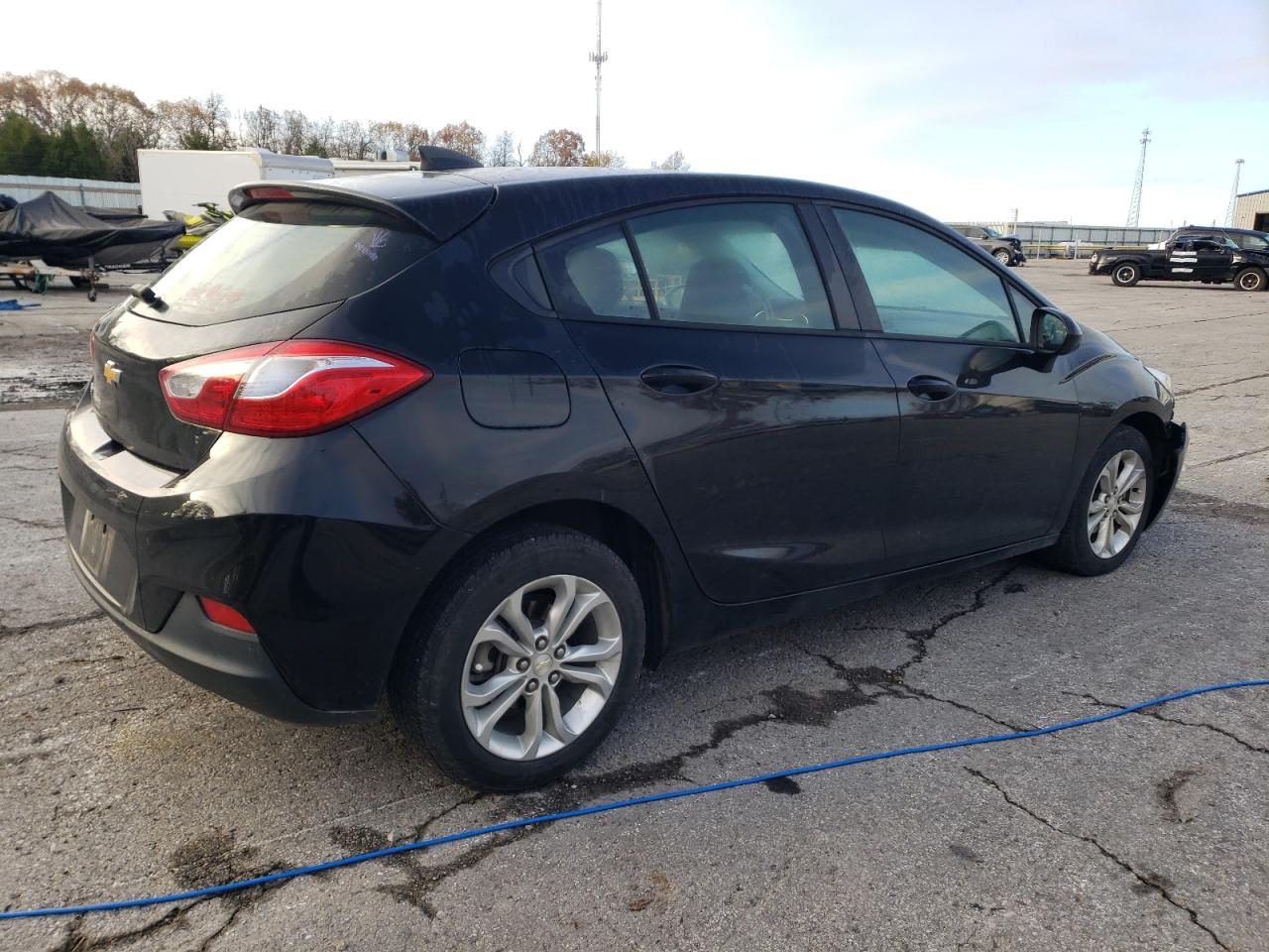 2019 Chevrolet Cruze VIN 3G1BC6SM3KS573076 Copart auction photo, front end / minor dent/scratches damage thumbnail 3