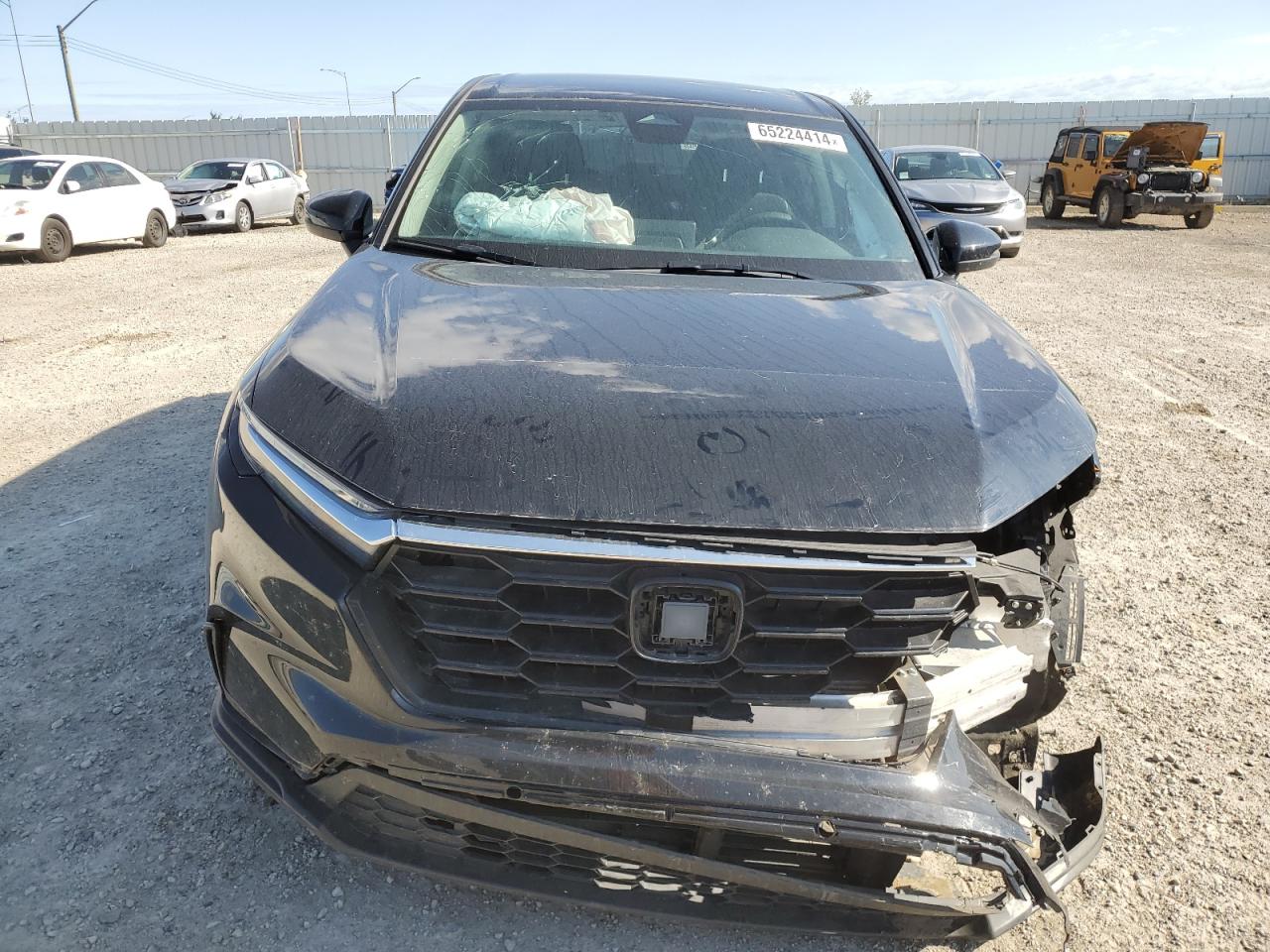 2023 Honda CR-V VIN 2HKRS4H23PH104770 Copart auction photo, front end / undercarriage damage thumbnail 5