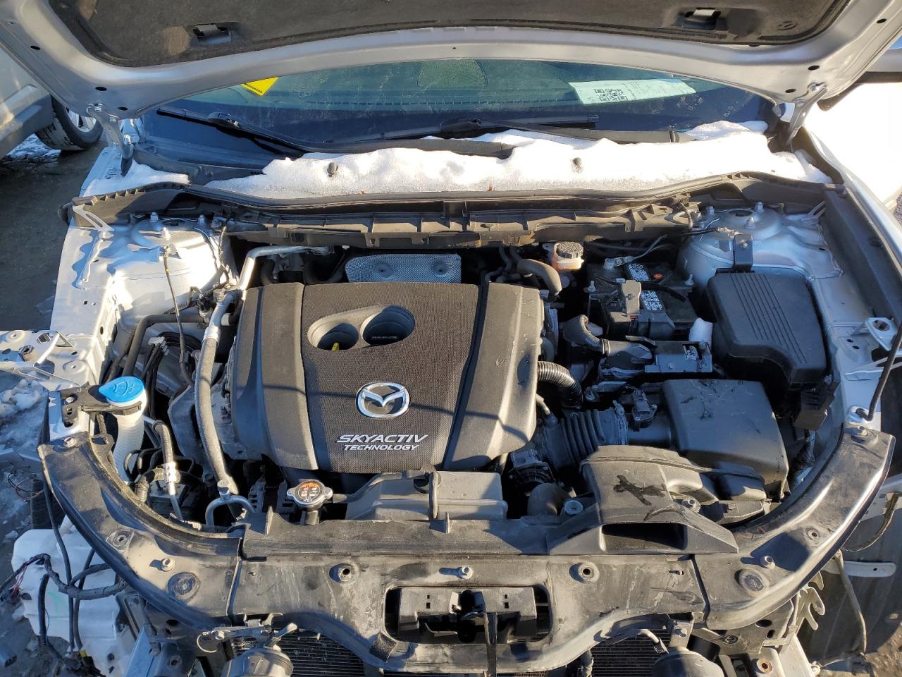 2016 Mazda CX-5 VIN JM3KE4CYXG0808148 Copart auction photo, front end damage thumbnail 11